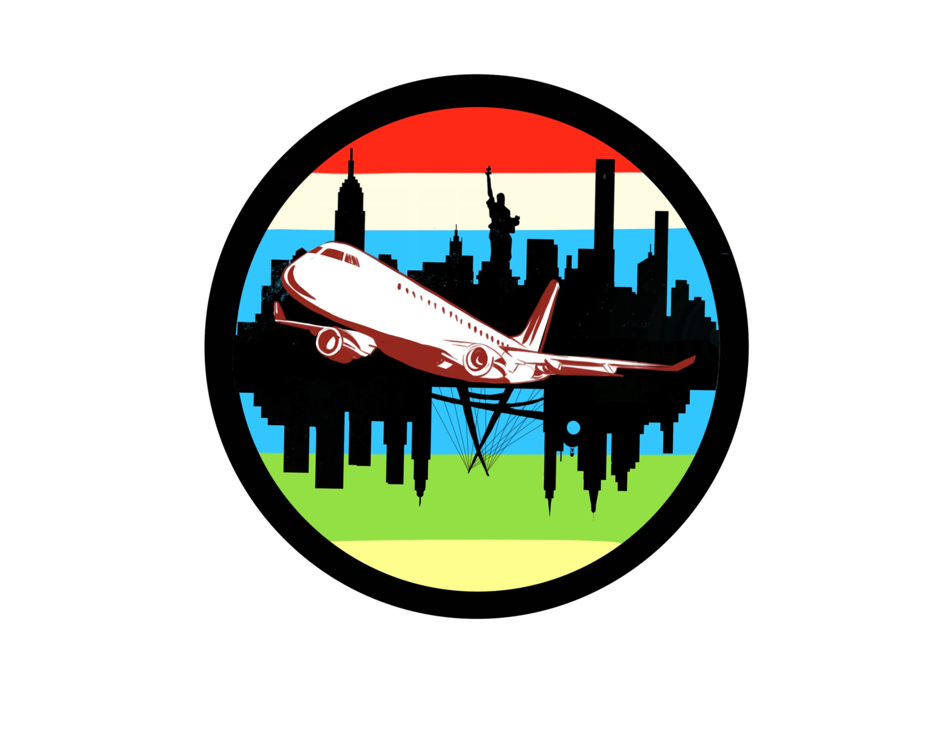 Jungle to Jungle Jet E-175 Sticker