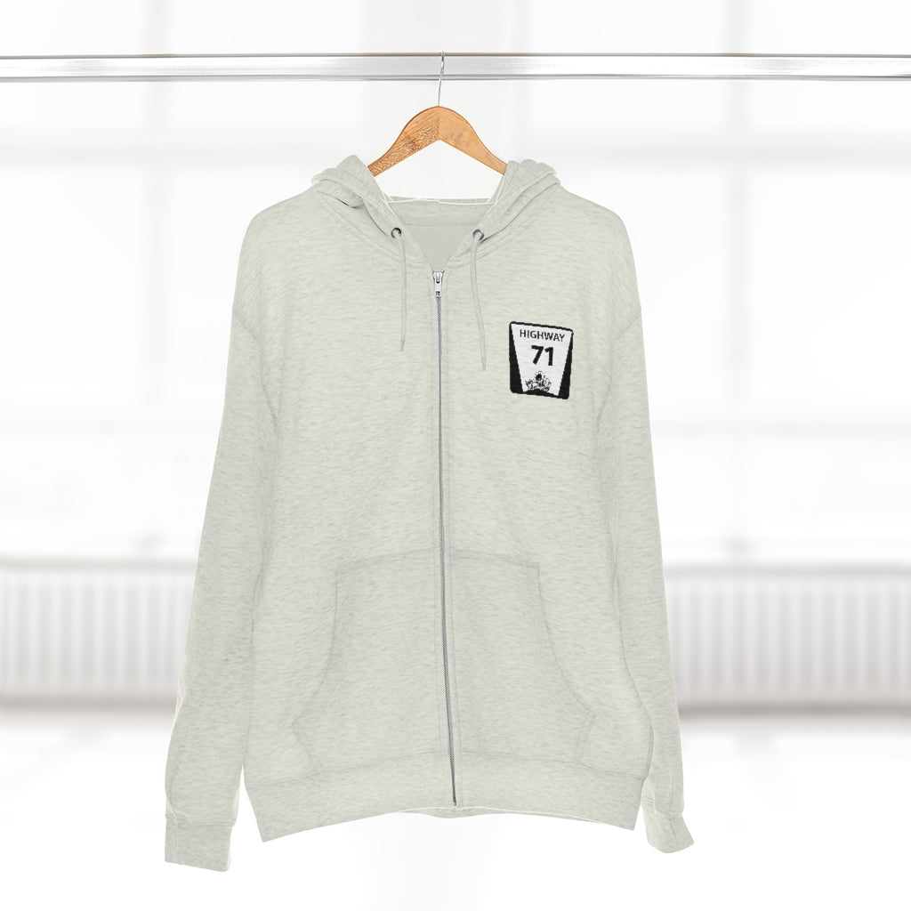 Highway 71 Zip Hoodie