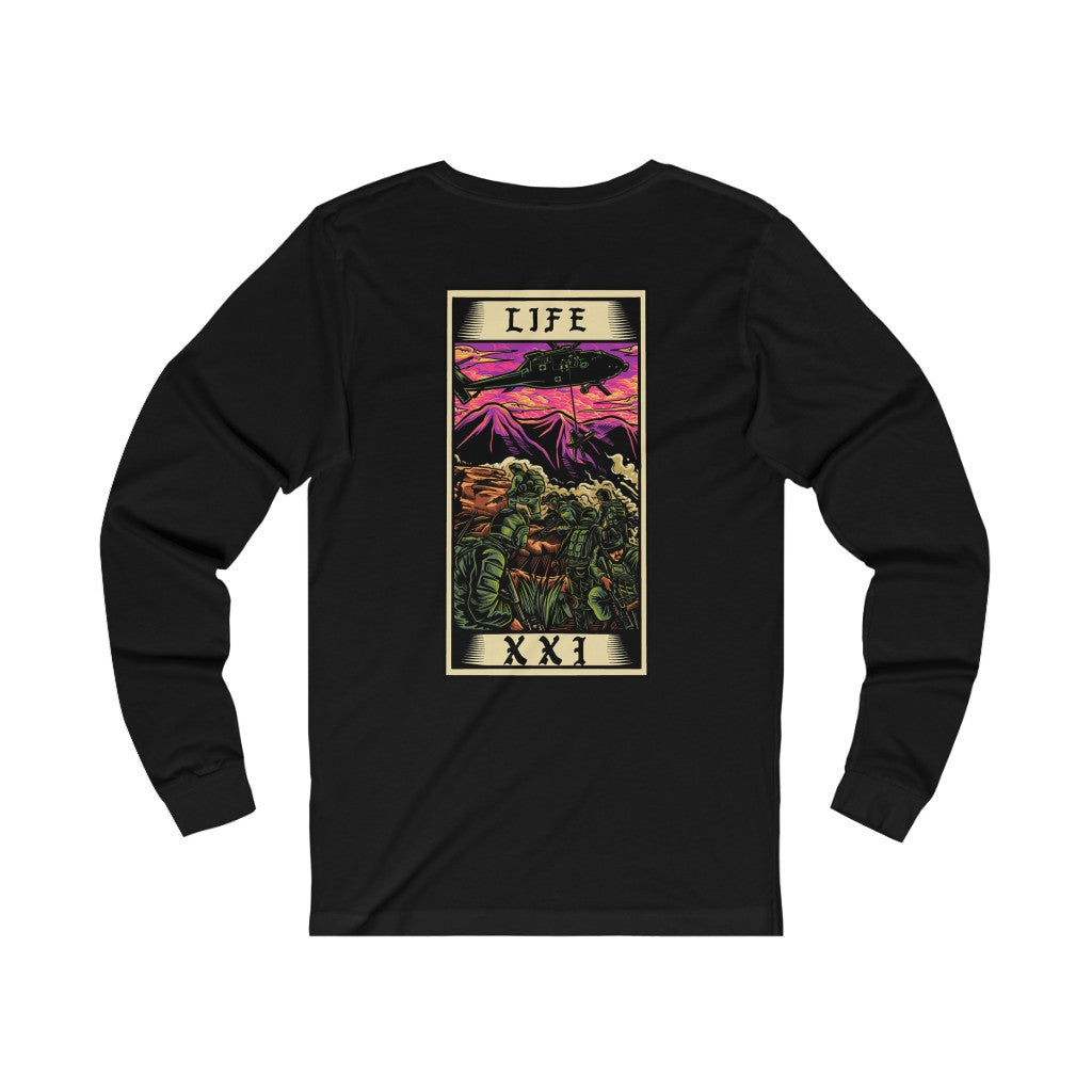 Life Tarot Card Long Sleeve