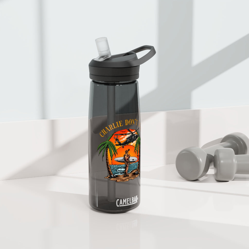 Charlie Don't Surf  25oz Water Bottle