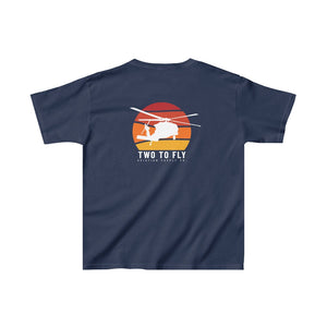 Sunset Hawk Kids T-Shirt