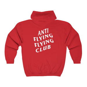 Anti Flying Zip Hooded Sweatshirt