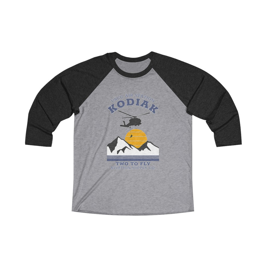 USCG Kodiak 3/4 Raglan T-Shirt