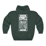 Death Tarot Card Pullover Hooide