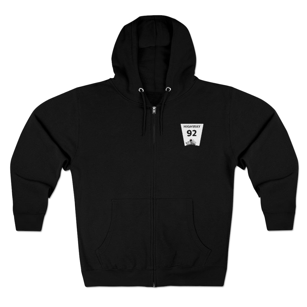 Highway 92 Zip Hoodie