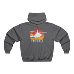 Navy Hawk Sunset Pullover Hoodie