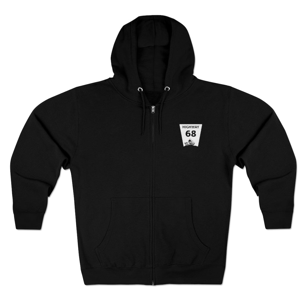 Highway 68 Zip Hoodie