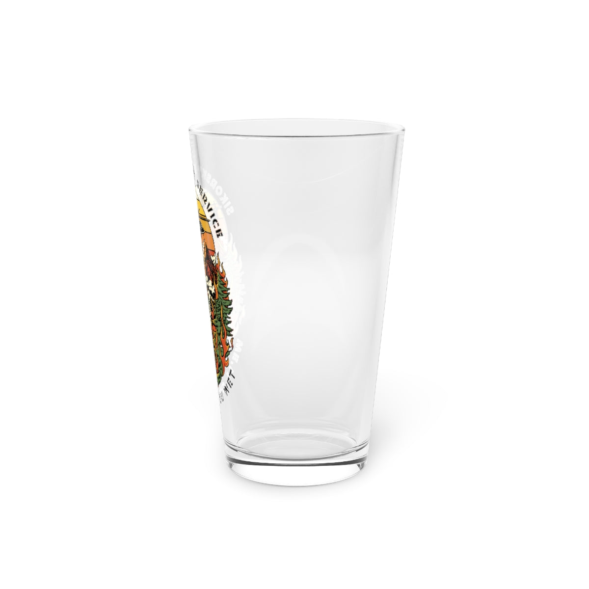 Sikorsky Fire Service Pint Glass