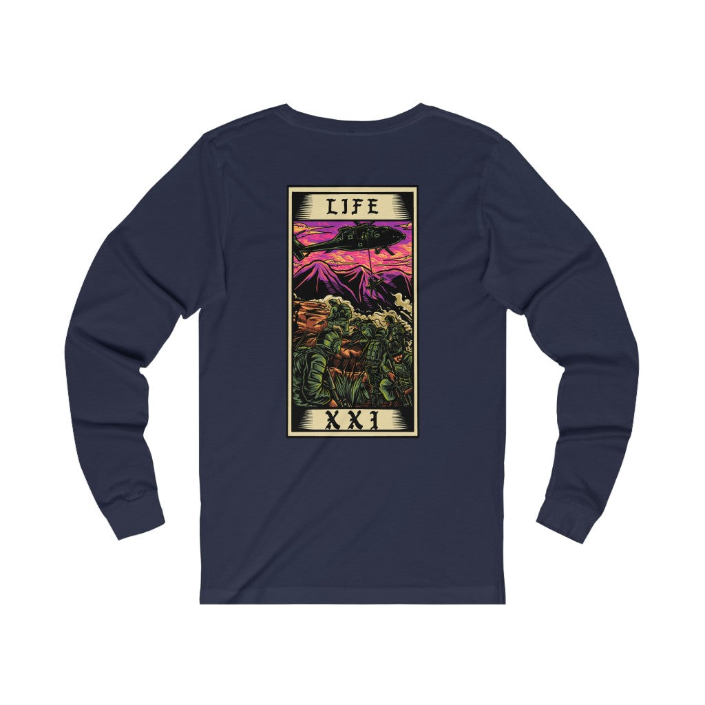 Life Tarot Card Long Sleeve