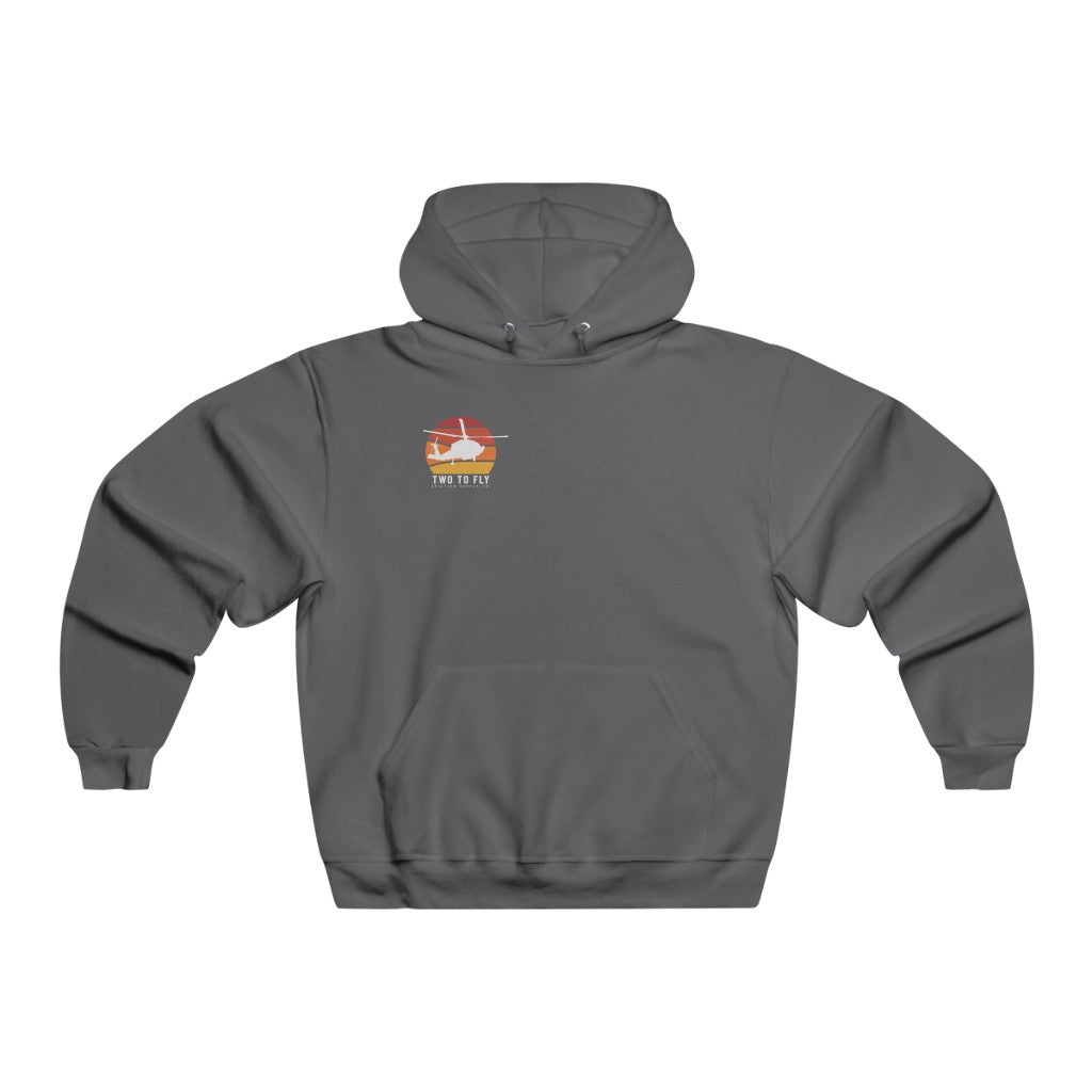 Navy Hawk Sunset Pullover Hoodie