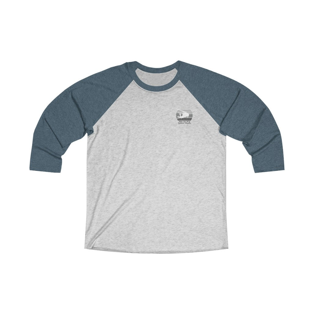 Death Tarot Card 3/4 Raglan Tee