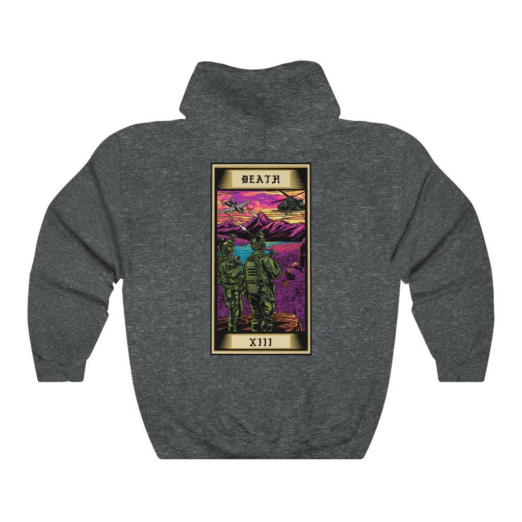 Death pullover hoodie hotsell