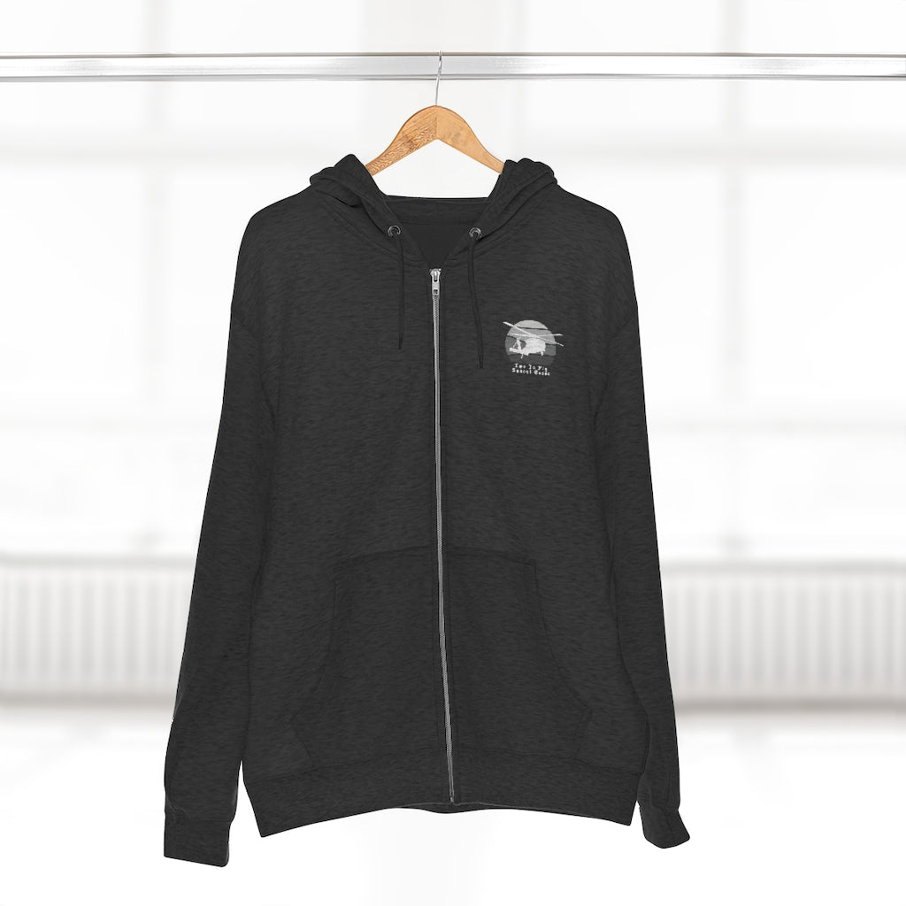 Life Tarot Card Zip Hoodie