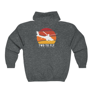 Apache Sunset Zip Hoodie