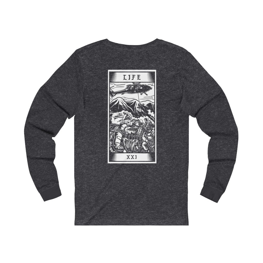 Life Tarot Card Long Sleeve