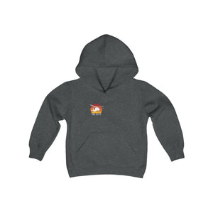 Sunset Hawk Kids Pullover Hoodie
