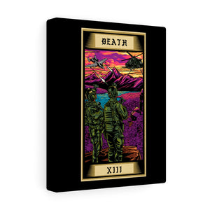 Death Tarot Canvas