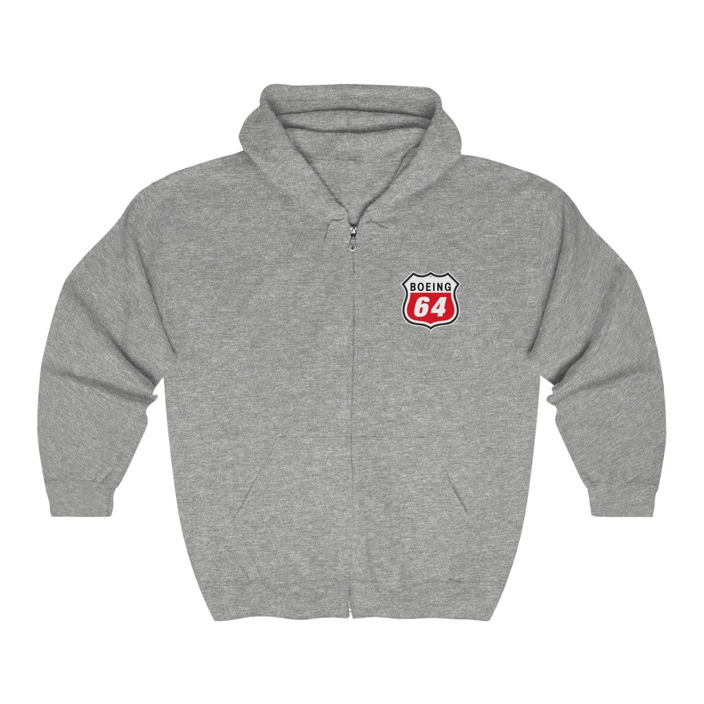 Boeing 64 Zip Hoodie