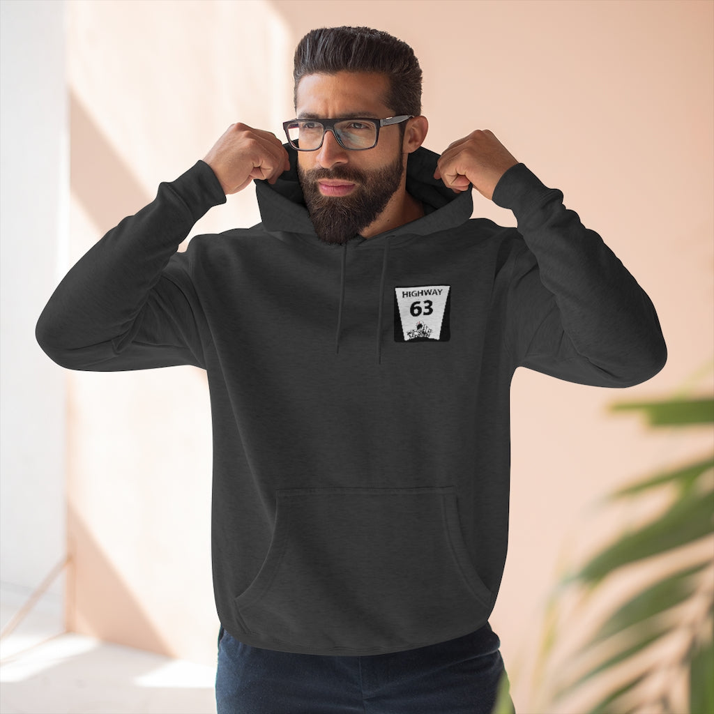 Highway 63 Pull Over Hoodie