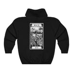 Death Tarot Card Pullover Hooide