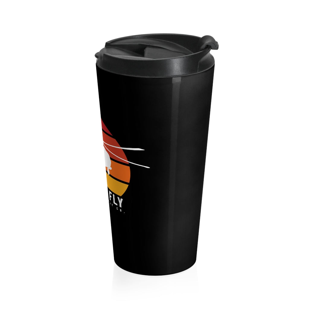 Sunset Hawk Stainless Steel Travel Mug