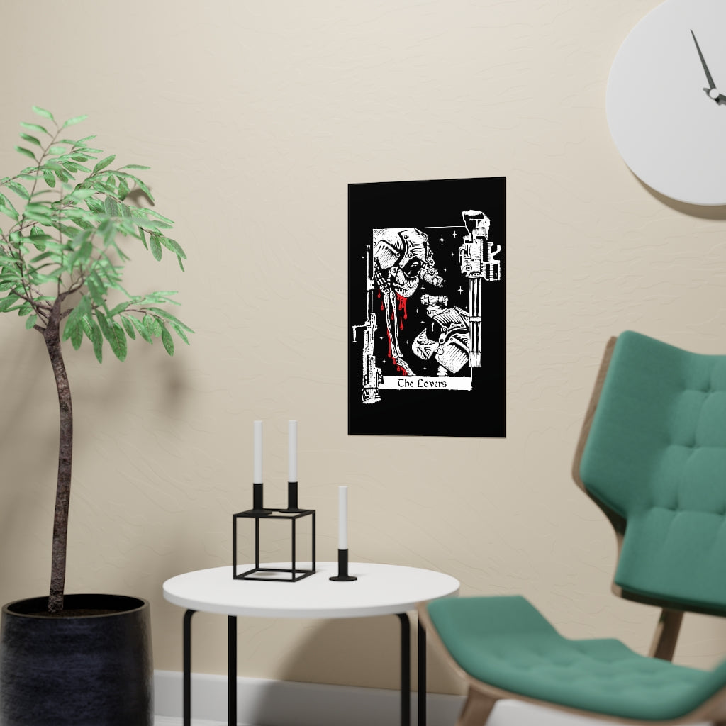 The Lovers Poster Black