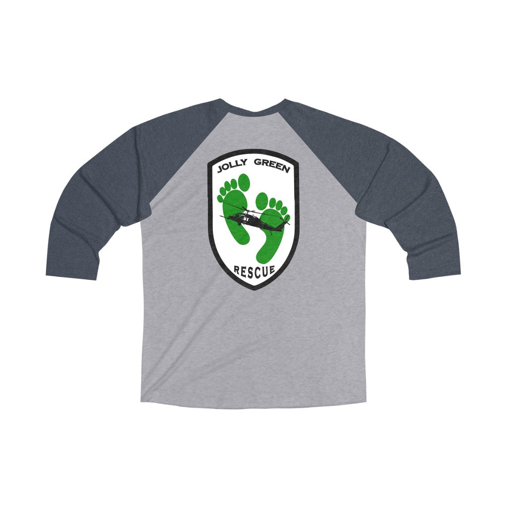 Jolly Green Rescue Raglan Tee