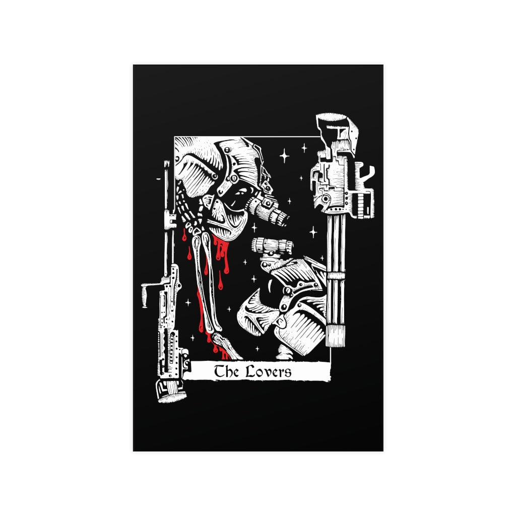 The Lovers Poster Black