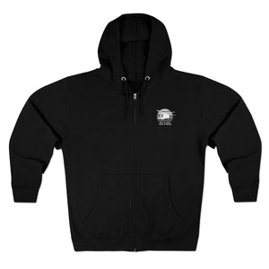 Life Tarot Card Zip Hoodie