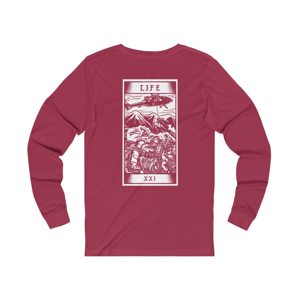 Life Tarot Card Long Sleeve