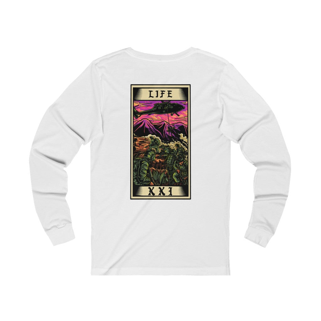 Life Tarot Card Long Sleeve