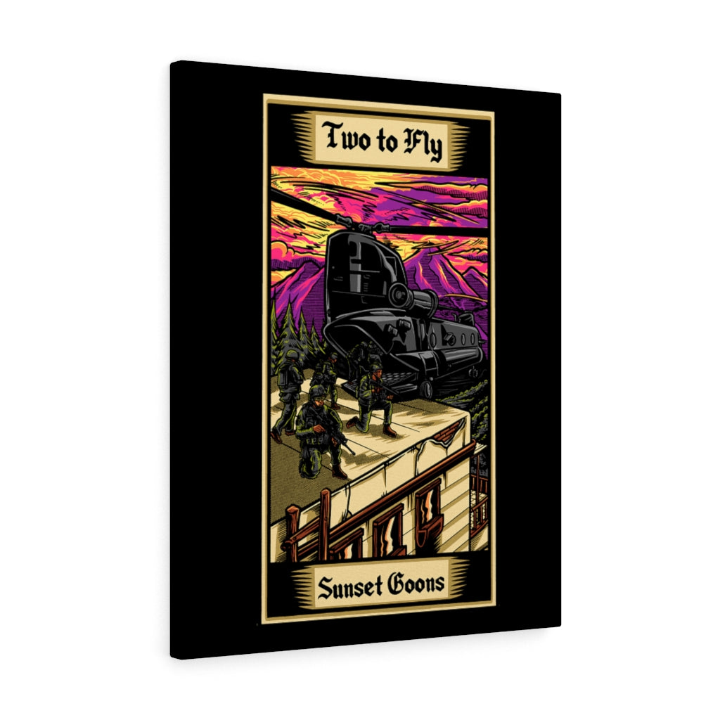 Two Goons Tarot Canvas