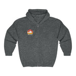 Navy Hawk Sunset Full Zip Hoodie