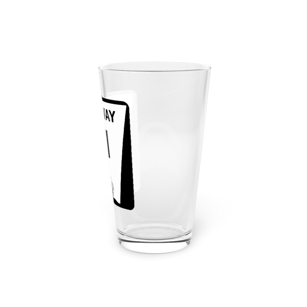 Highway 71 Pint Glass