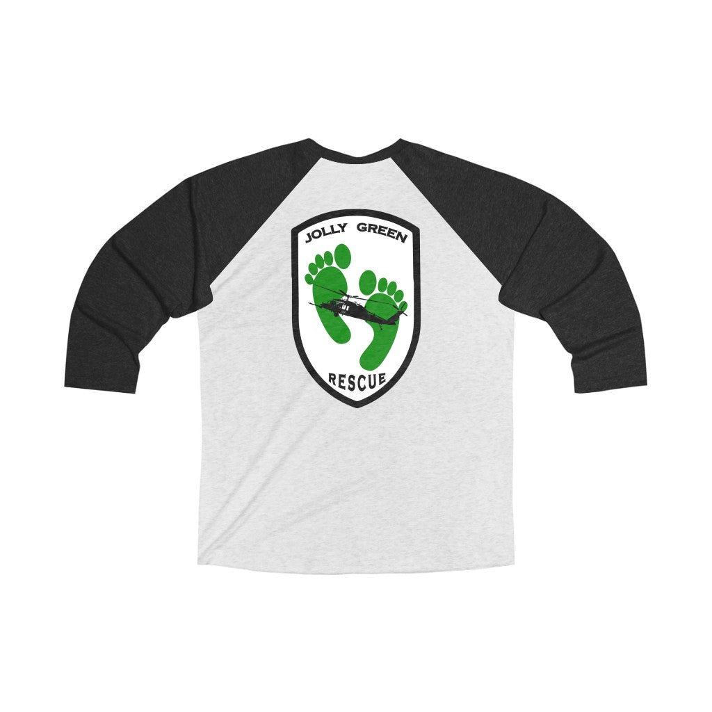 Jolly Green Rescue Raglan Tee