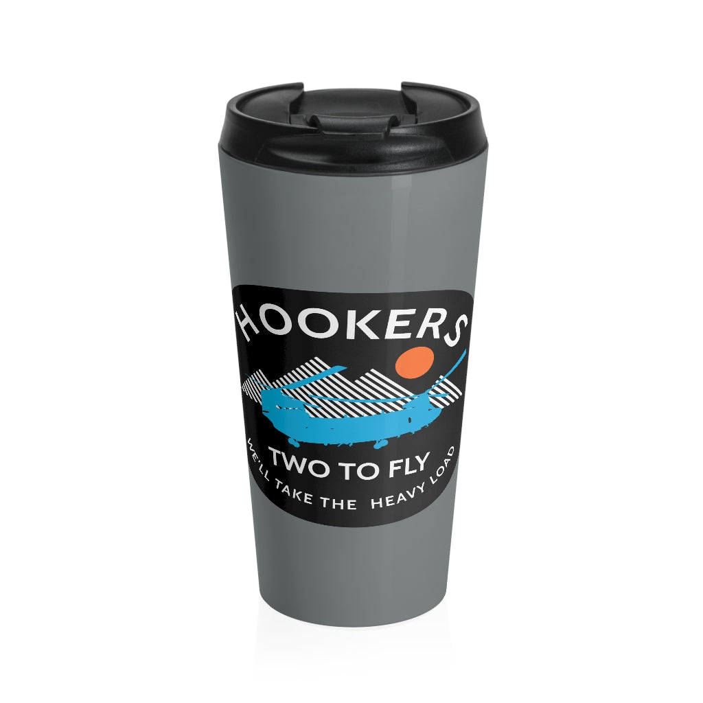 Hookers Stainless Steel Travel Mug – Two to Fly