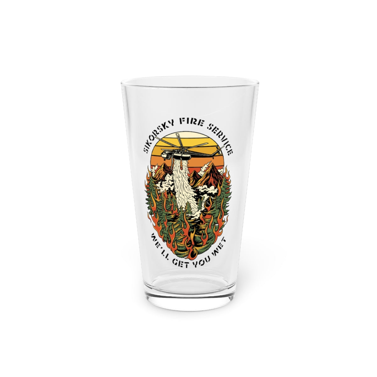 Sky Crane Fire Service Pint