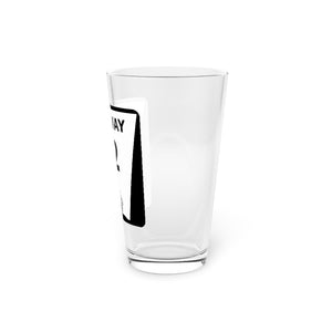 Highway 92 Pint Glass