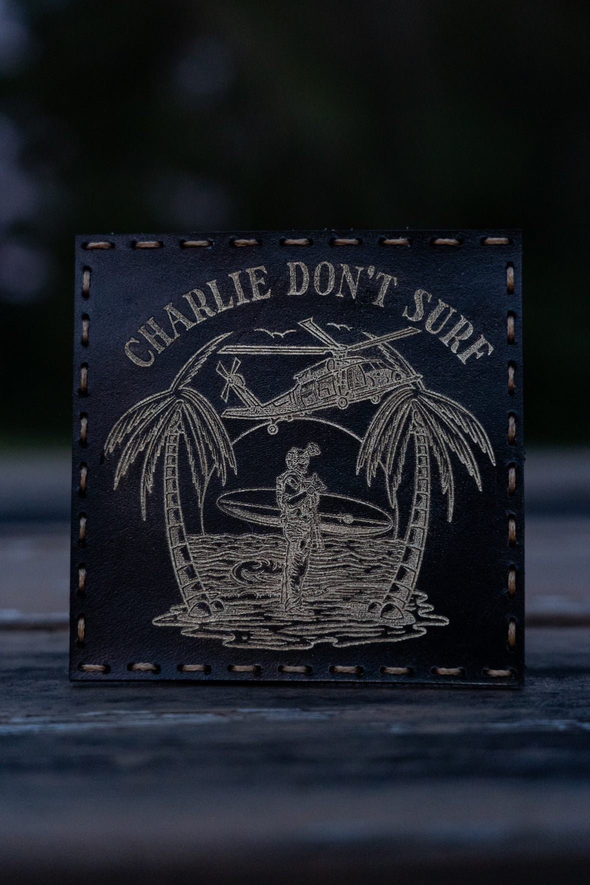 Charlie Don’t Surf Blinged out Patchy Patch