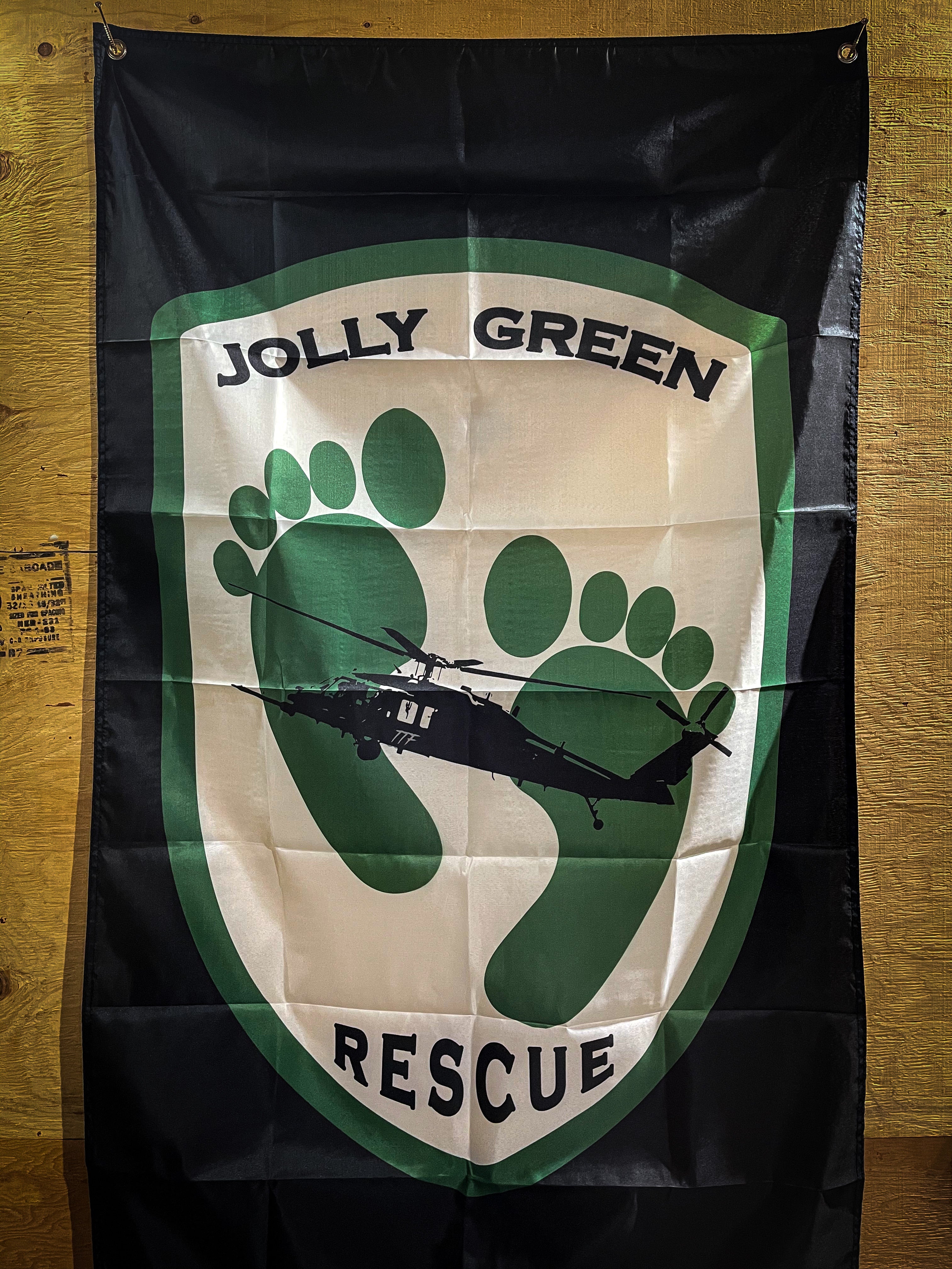 Jolly Green Rescue Flag
