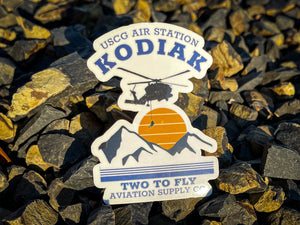 Air Station Kodiak Sticker