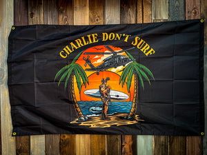 Charlie Don’t Surf Flag