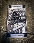 Two Goons Tarot Card Brushed Metal