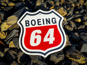 Boeing 64 Sticker