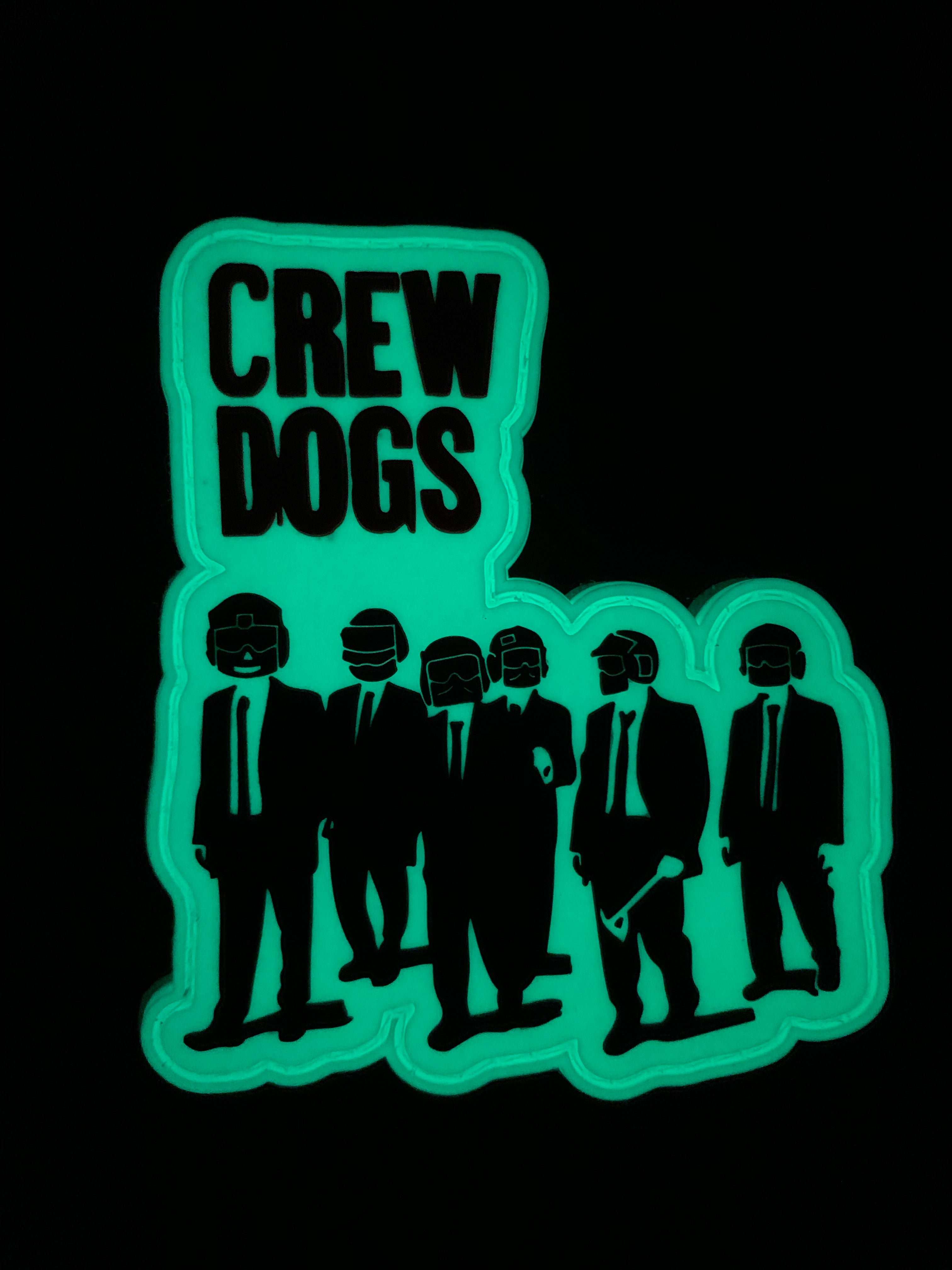 Crew Dogs PVC Patch