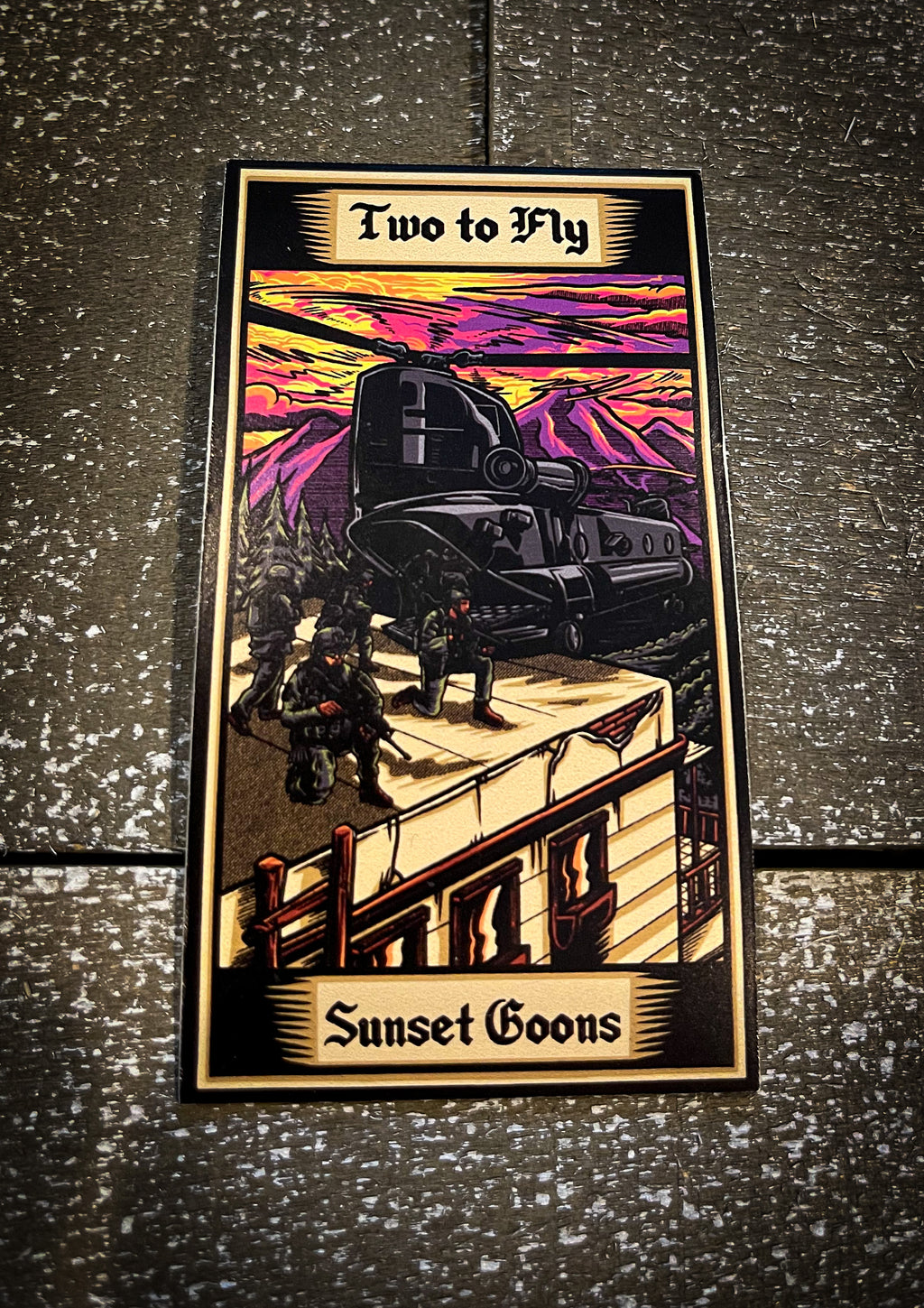 Two Goons Tarot Card