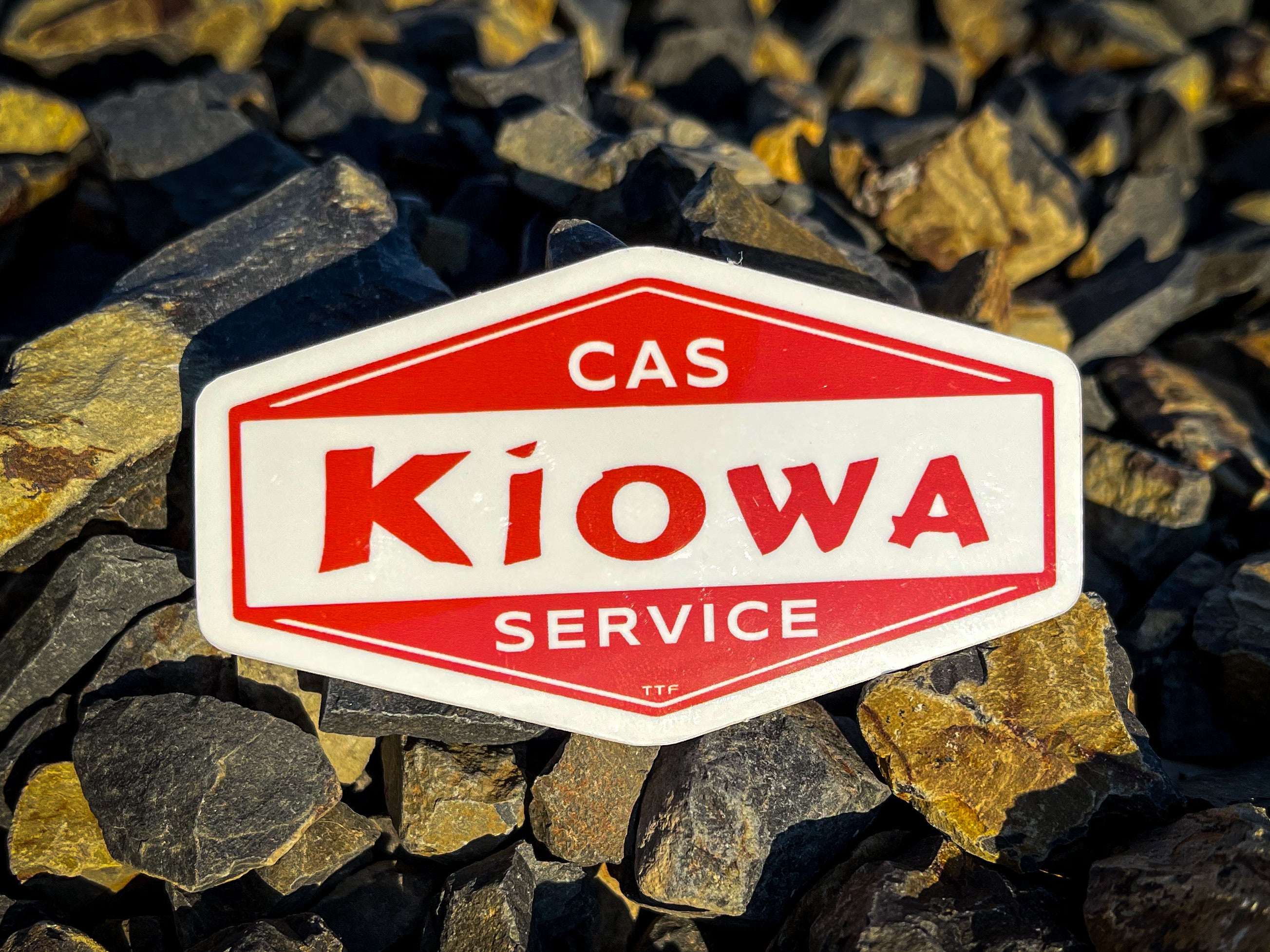 Kiowa CAS sticker