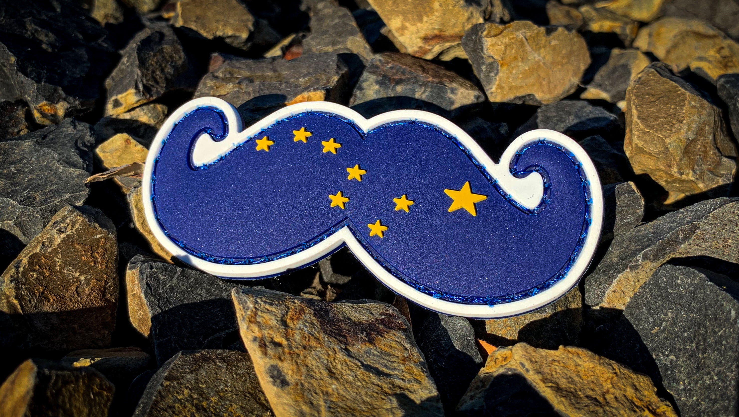 Alaska Stache PVC Patch