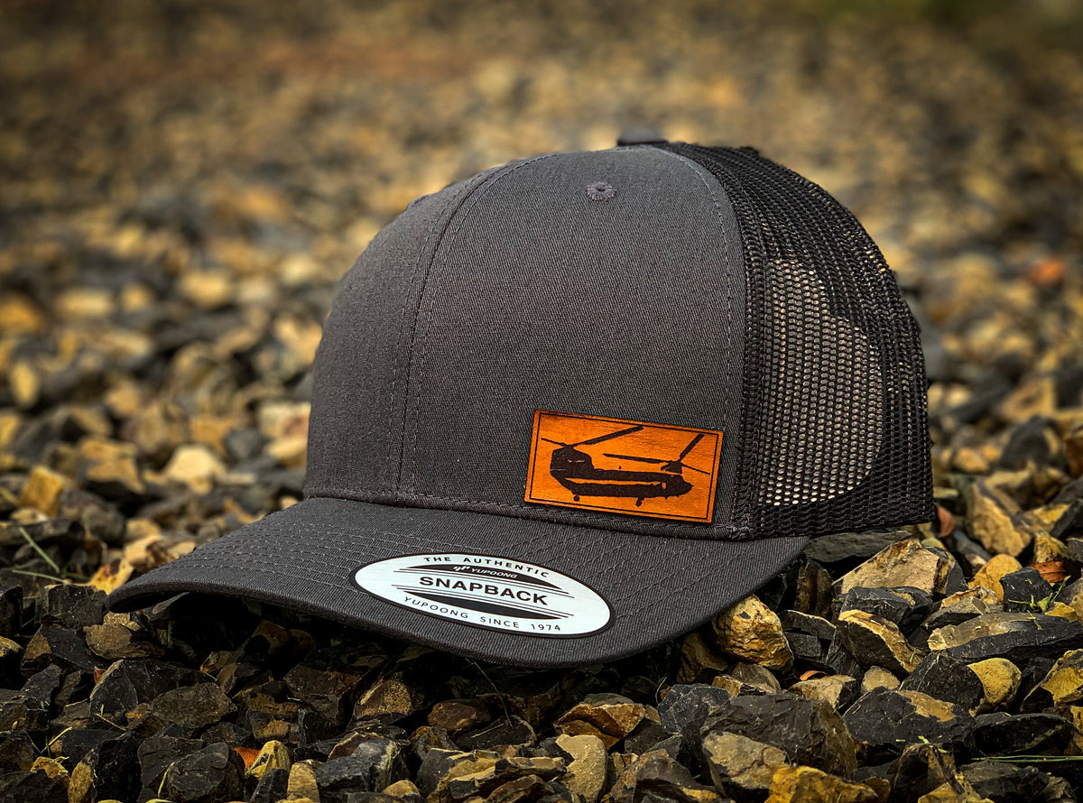CH-47 Chinook embroidered snapback cap from Two to Fly