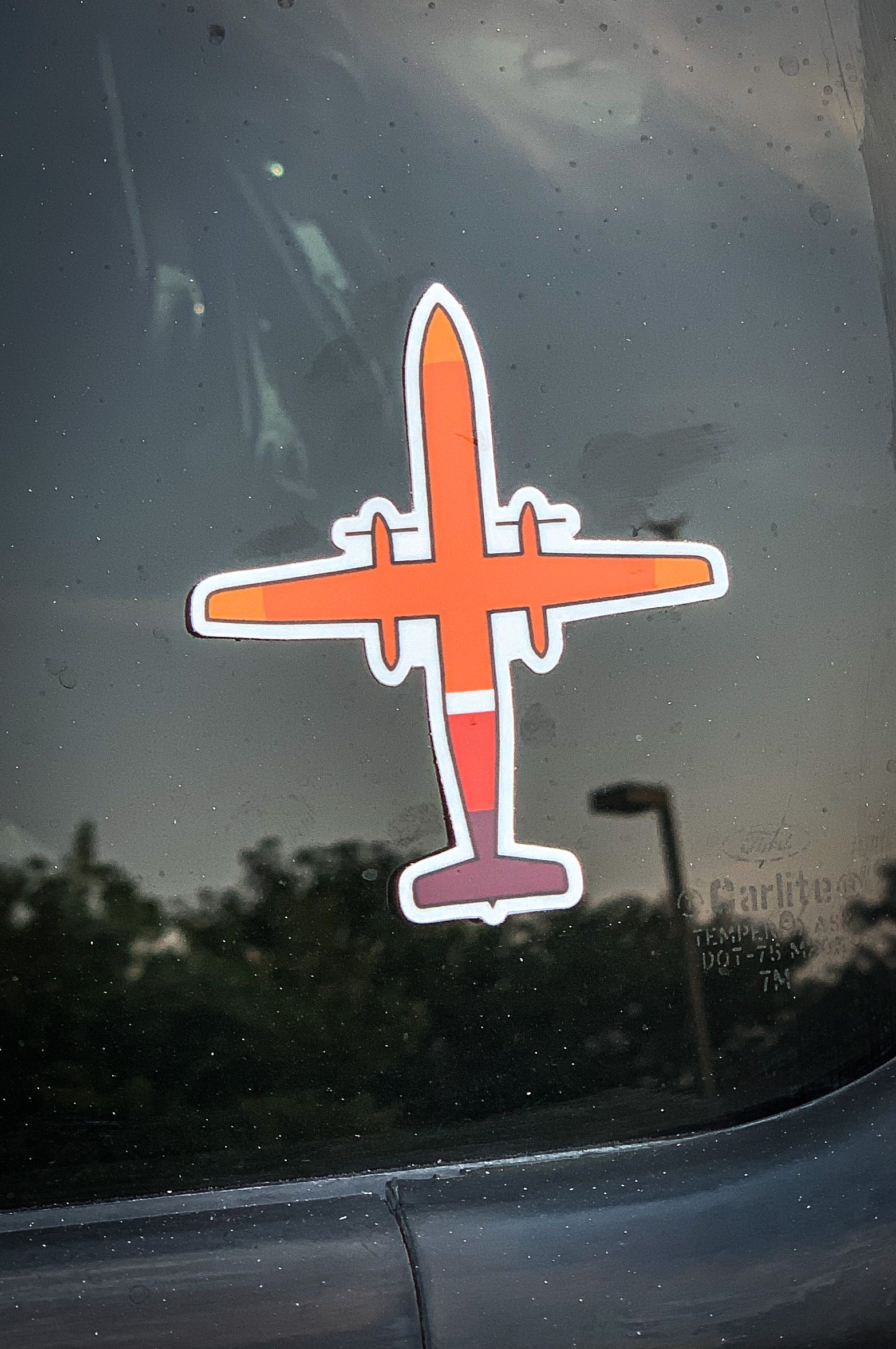Dash-8 Meatball Sticker
